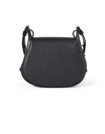 Back image thumbnail - DeMellier - Mini Lausanne Black Leather Shoulder Bag