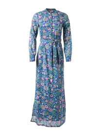 Product image thumbnail - Banjanan - Crystal Blue Multi Floral Print Dress