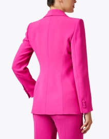 Back image thumbnail - Emporio Armani - Pink Knot Front Jacket