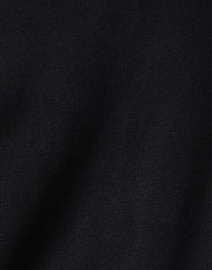 Fabric image thumbnail - Burgess - Leah Black Cotton Cashmere Knit Jacket