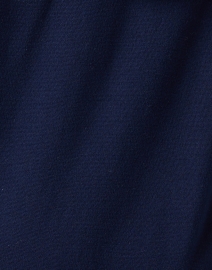 Fabric image thumbnail - Lisa Todd - Navy Contrast Stitch Cardigan