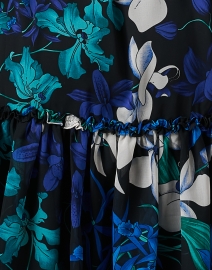 Fabric image thumbnail - Kobi Halperin - Iris Blue Floral Print Dress