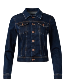 Product image thumbnail - AG Jeans - Robyn Dark Blue Denim Jacket