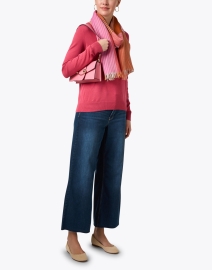 Look image thumbnail - Repeat Cashmere - Pink Cotton Blend Sweater