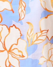 Fabric image thumbnail - Finley - Ava Blue Floral Print Blouse