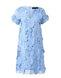 Product image thumbnail - Abbey Glass - Lulu Blue Lace Dress