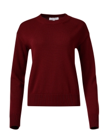 Fedra Red Wool Sweater