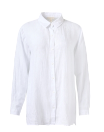 Product image thumbnail - Eileen Fisher - White Linen Shirt