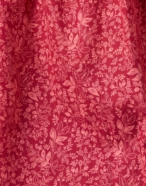 Fabric image thumbnail - Repeat Cashmere - Red Floral Printed Blouse