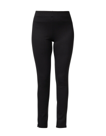 Product image thumbnail - Ecru - Springfield Black Textured Power Stretch Pull On Pant