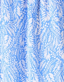 Fabric image thumbnail - Shoshanna - Milani Blue and White Print Blouse