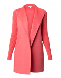 Rosa Coral Wool Cashmere Coat