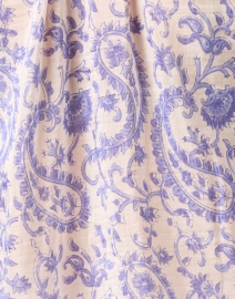 Fabric image thumbnail - Bell - Courtney Periwinkle Paisley Top