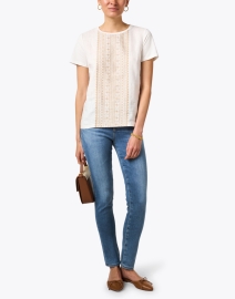 Look image thumbnail - AG Jeans - Prima Blue Denim Slim Ankle Jean