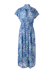 Product image thumbnail - Poupette St Barth - Becky Blue Floral Dress 