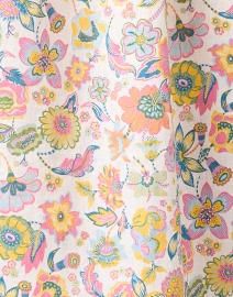 Fabric image thumbnail - Frank & Eileen - Hunter Multi Floral Linen Shirt Dress