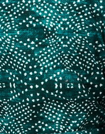 Fabric image thumbnail - Samantha Sung - Audrey Green Print Cotton Stretch Dress