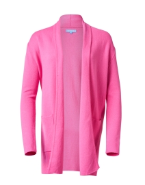 Product image thumbnail - Burgess - Pink Cotton Cashmere Travel Coat
