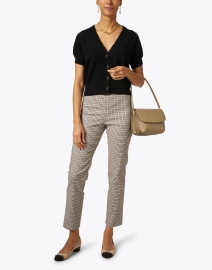 Look image thumbnail - Allude - Black Wool Cashmere Cardigan