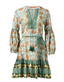 Product image thumbnail - Oliphant - Amber Green Floral Print Dress