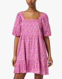 Front image thumbnail - Banjanan - Harley Abstract Print Dress
