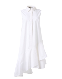 Product image thumbnail - Kobi Halperin - Monique White Asymmetrical Dress