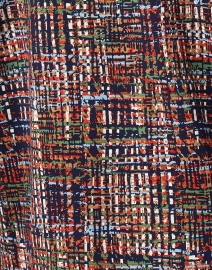 Fabric image thumbnail - Jude Connally - Beatrice Navy Tweed Print Dress