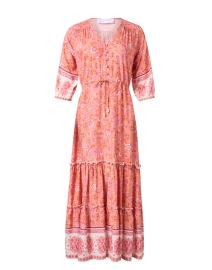 Carrie Orange Print Dress