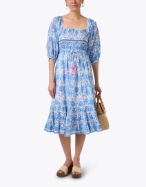 Look image thumbnail - Bell - Millie Blue Floral Dress 