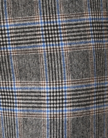 Fabric image thumbnail - Piazza Sempione - Luisa Grey Plaid Stretch Wool Pant