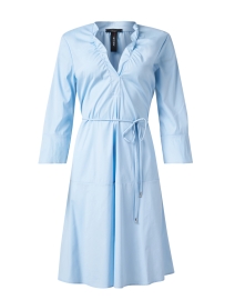 Blue Belted Dress