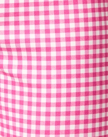 Fabric image thumbnail - Elliott Lauren - Pink and White Gingham Pull On Pant