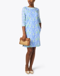 Look image thumbnail - Gretchen Scott - Blue and Green East India Print Dress