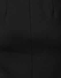 Fabric image thumbnail - Paule Ka - Black Jersey Zip Sheath Dress