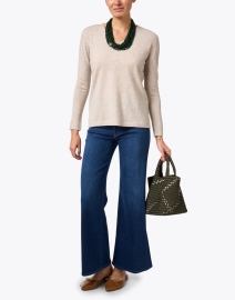 Look image thumbnail - Kinross - Beige Cashmere Sweater