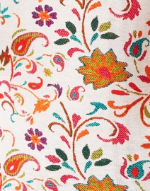 Fabric image thumbnail - Pashma - Multi Paisley Print Cashmere Silk Sweater