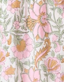 Fabric image thumbnail - Juliet Dunn - Multi Floral Shirt Dress