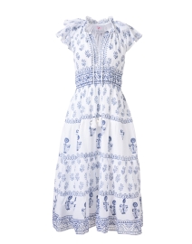Ophelia Navy Print Dress