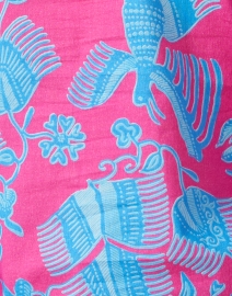 Fabric image thumbnail - Bella Tu - Pink and Blue Embroidered Top