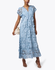 Look image thumbnail - Abbey Glass - Vera Blue Lace Dress