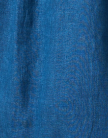 Fabric image thumbnail - Eileen Fisher - Blue Linen Shirt Dress