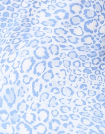 Leggiadro - Blue & Ivory Animal Print Cotton Jersey Tee