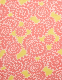 Fabric image thumbnail - Amato - Orange Peonies Print Modal and Cashmere Scarf