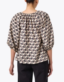 Back image thumbnail - Frances Valentine - Bliss Chicken Print Top
