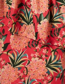 Fabric image thumbnail - Farm Rio - Red Pineapple Print Dress 
