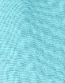 Kinross - Aqua Pima Cotton Shaker Sweater