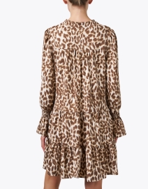 Back image thumbnail - Jude Connally - Tammi Cheetah Print Tiered Dress