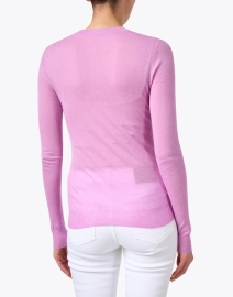 Back image thumbnail - Joseph - Pink Cashmere Sweater