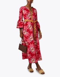 Look image thumbnail - Lisa Corti - Ethesian Red Multi Print Dress
