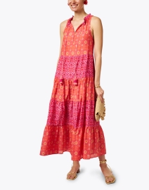 Look image thumbnail - Figue - Betty Red Print Cotton Dress